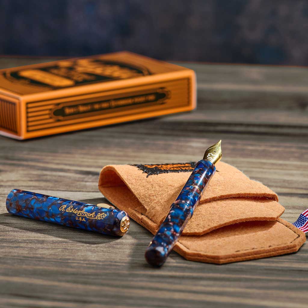 Esterbrook Nouveau Bleu Niblet Fine Fountain Pen at Boston General Store