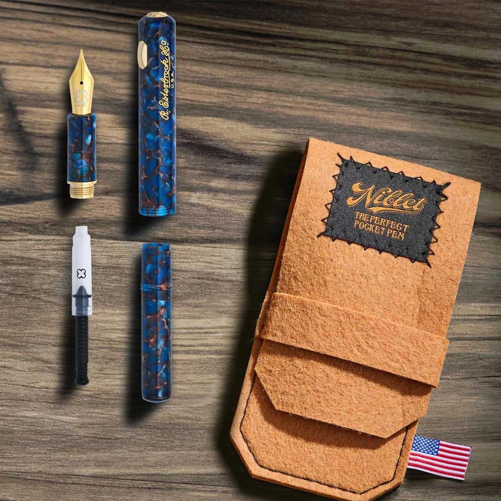 Esterbrook Nouveau Bleu Niblet Fine Fountain Pen at Boston General Store