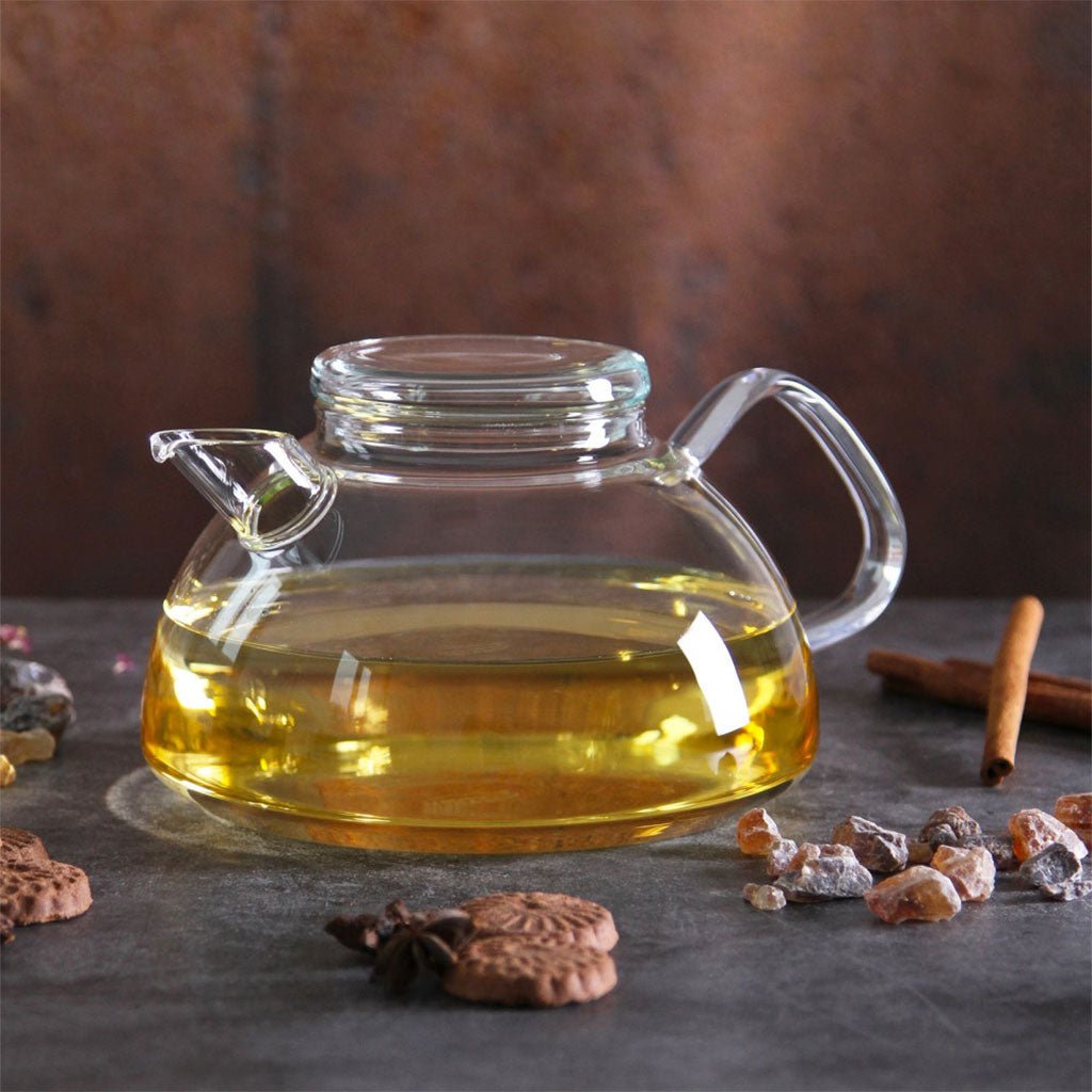 Nova Glass Teapot with Glass Strainer Boston General Store