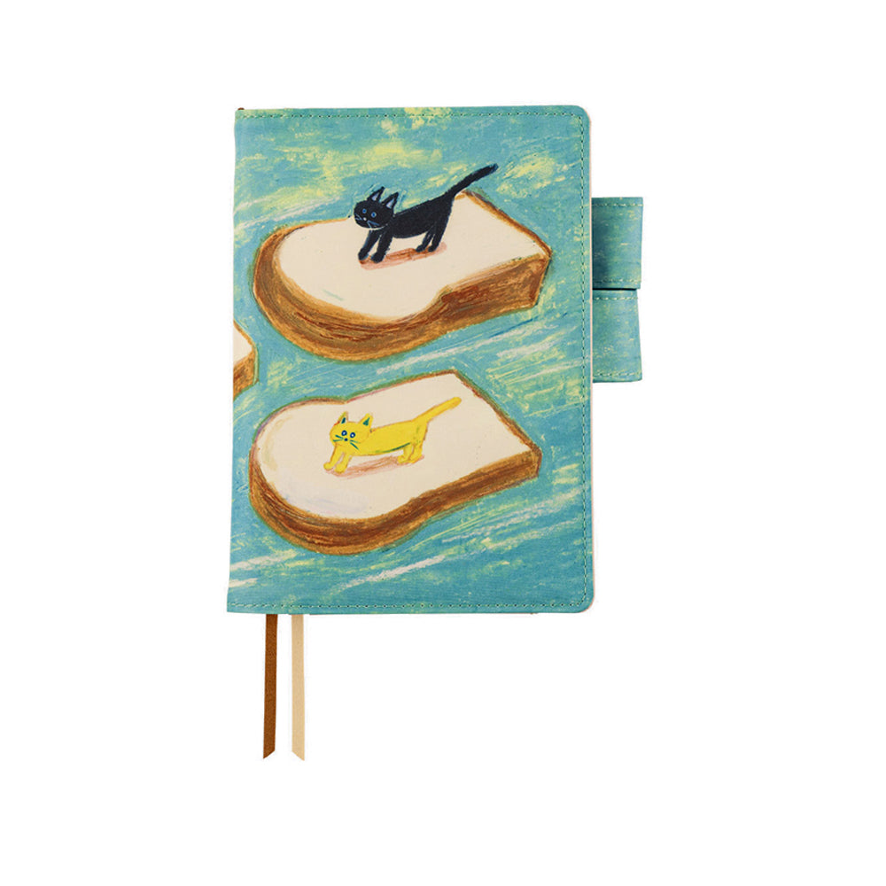 Hobonichi Techo Cover Original A6 - Keiko Shibata: Bread floating in the wind    at Boston General Store