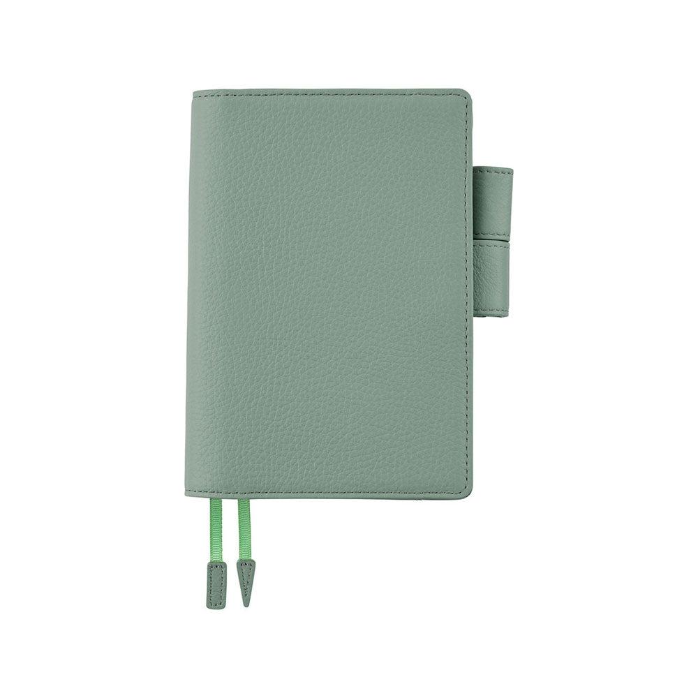 Hobonichi Techo Cover Original A6 - Leather: Water Green    at Boston General Store