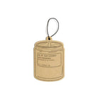Kraft paper Ojai Lavender air freshener tag with branding on a white background