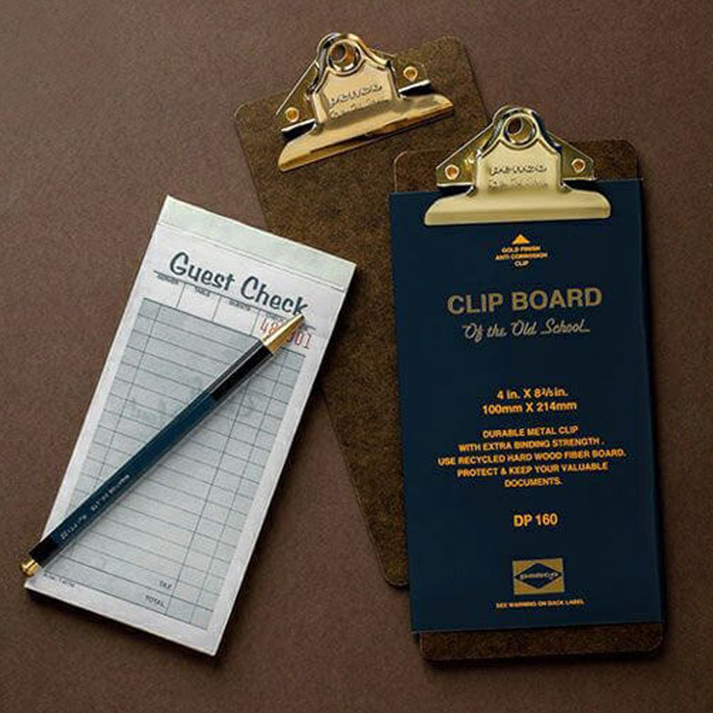 Old School Check Clipboard Boston General Store