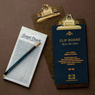 Old School Check Clipboard Boston General Store