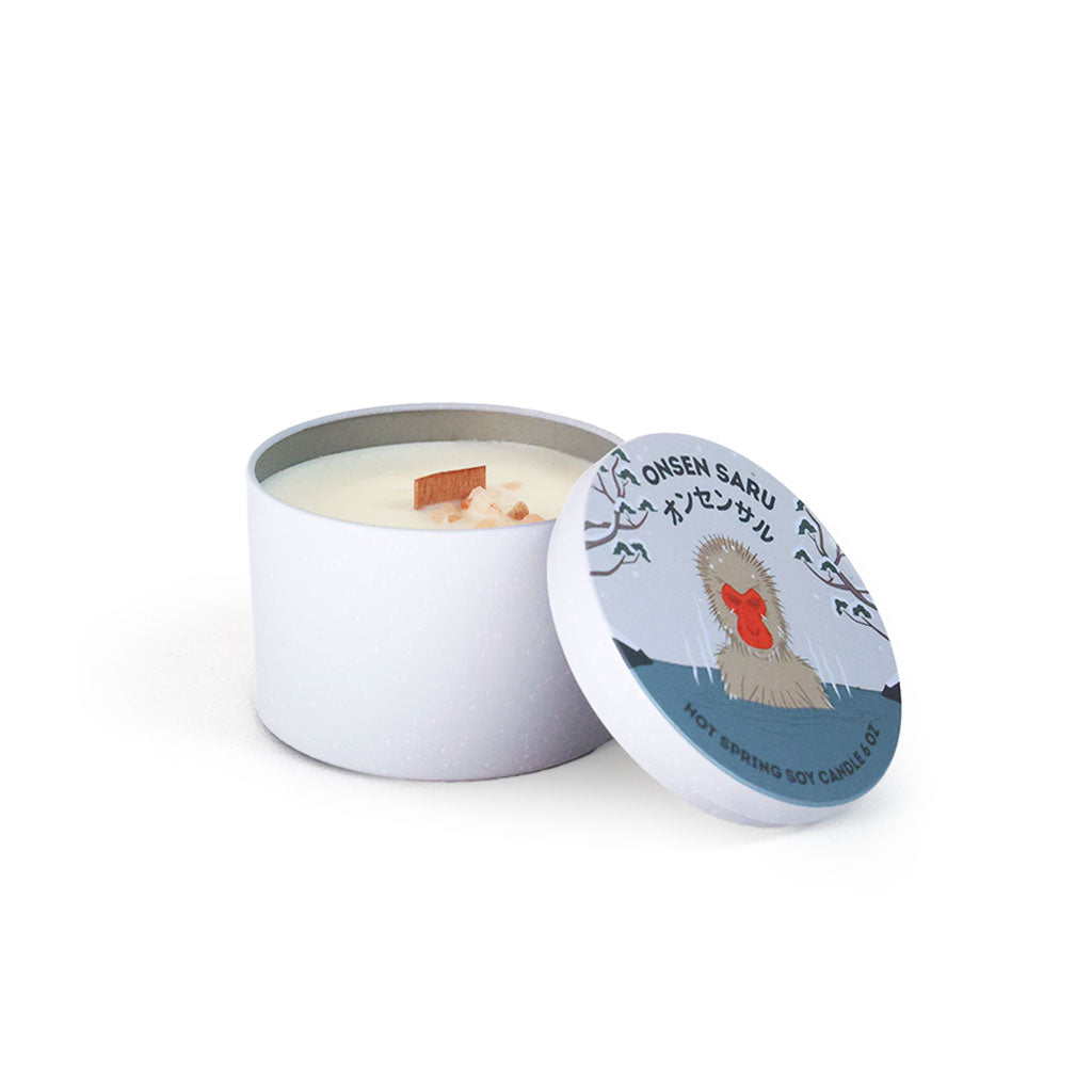 Hot Spring Soy Candle    at Boston General Store