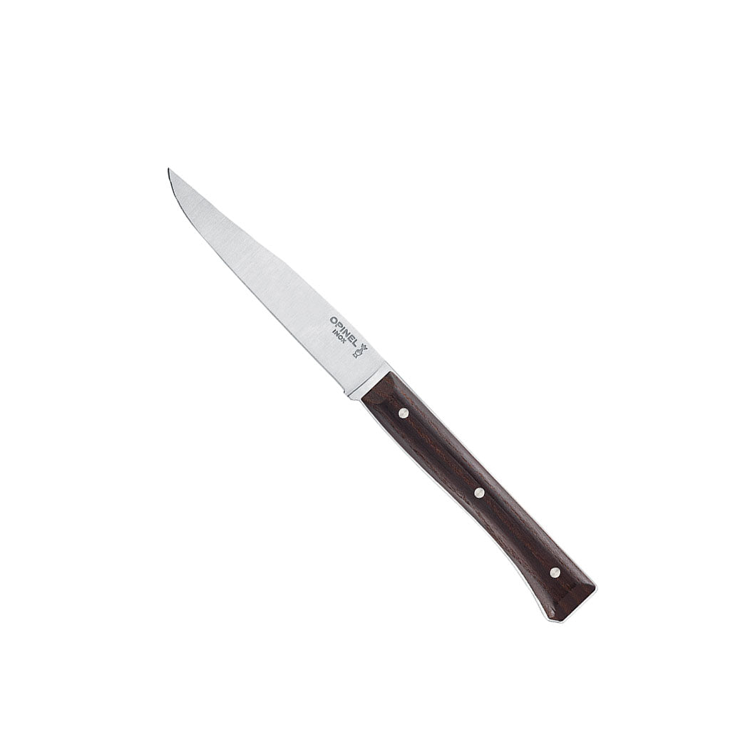 Opinel Facette Full-Tang Steak Knives - Dark Ash