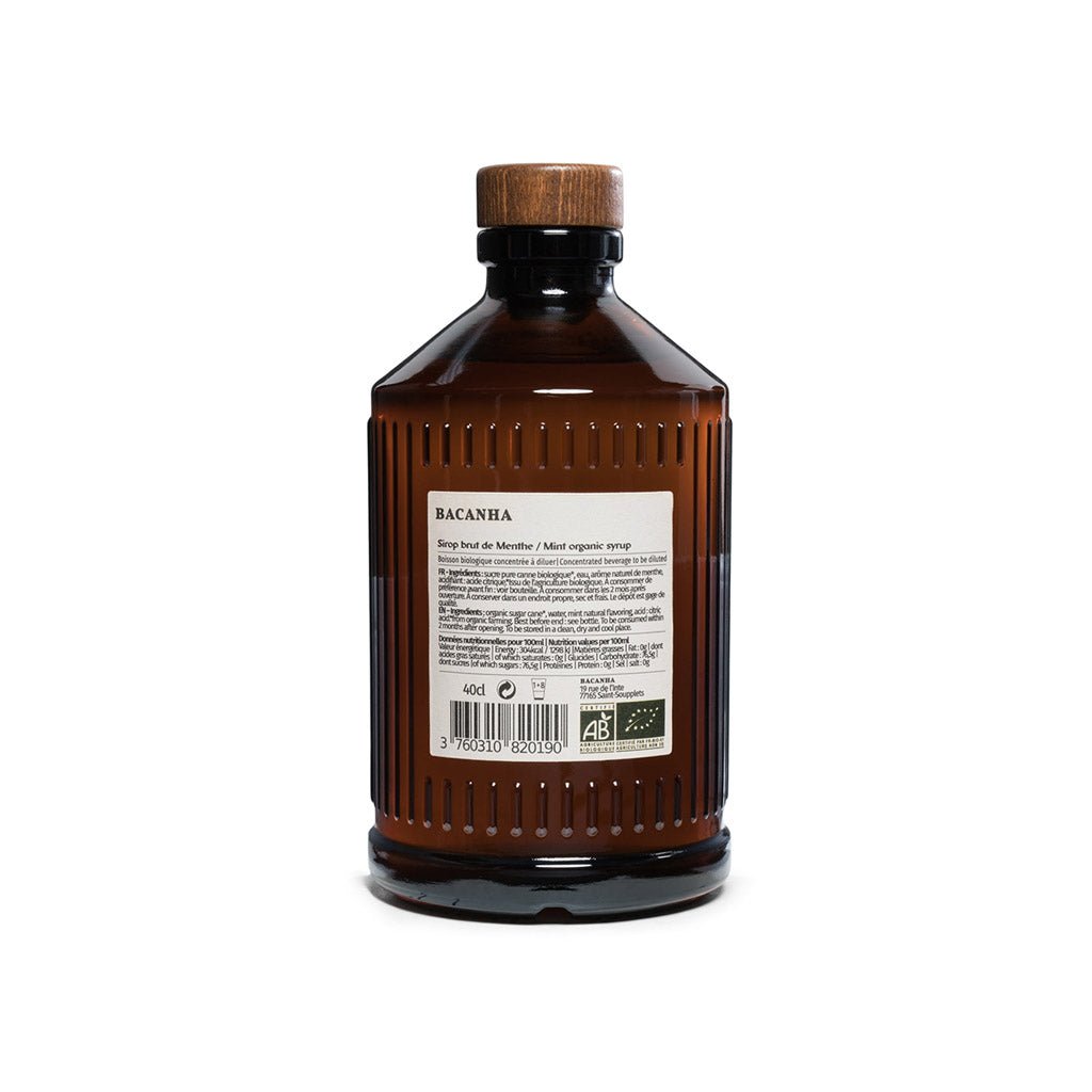 Organic Raw Mint Syrup Boston General Store