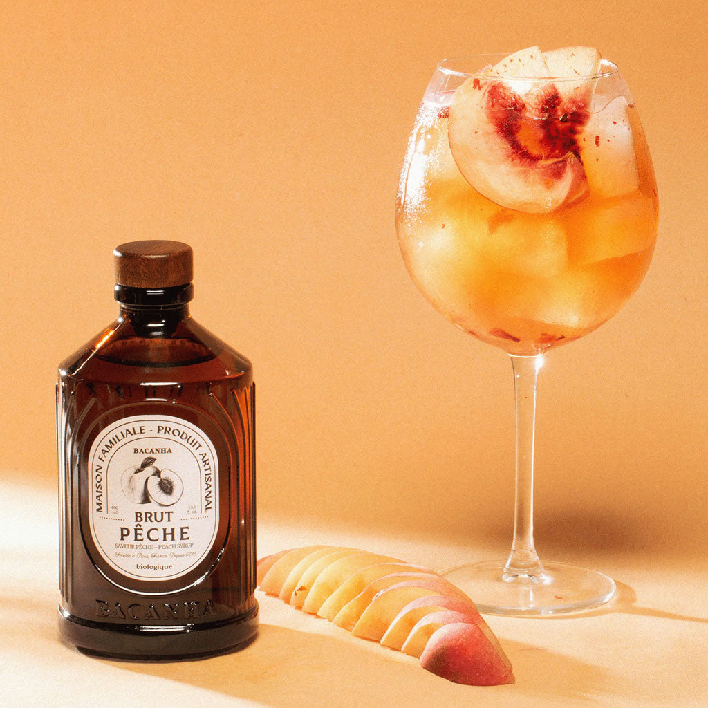 Organic Raw Peach Syrup at Boston General Store