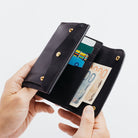 Outside Pocket Leather Middle Wallet Boston General Store