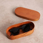Oval Wood Eyeglass Case Boston General Store