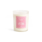 Rose Papier d'Arménie Candle with pink label on white background