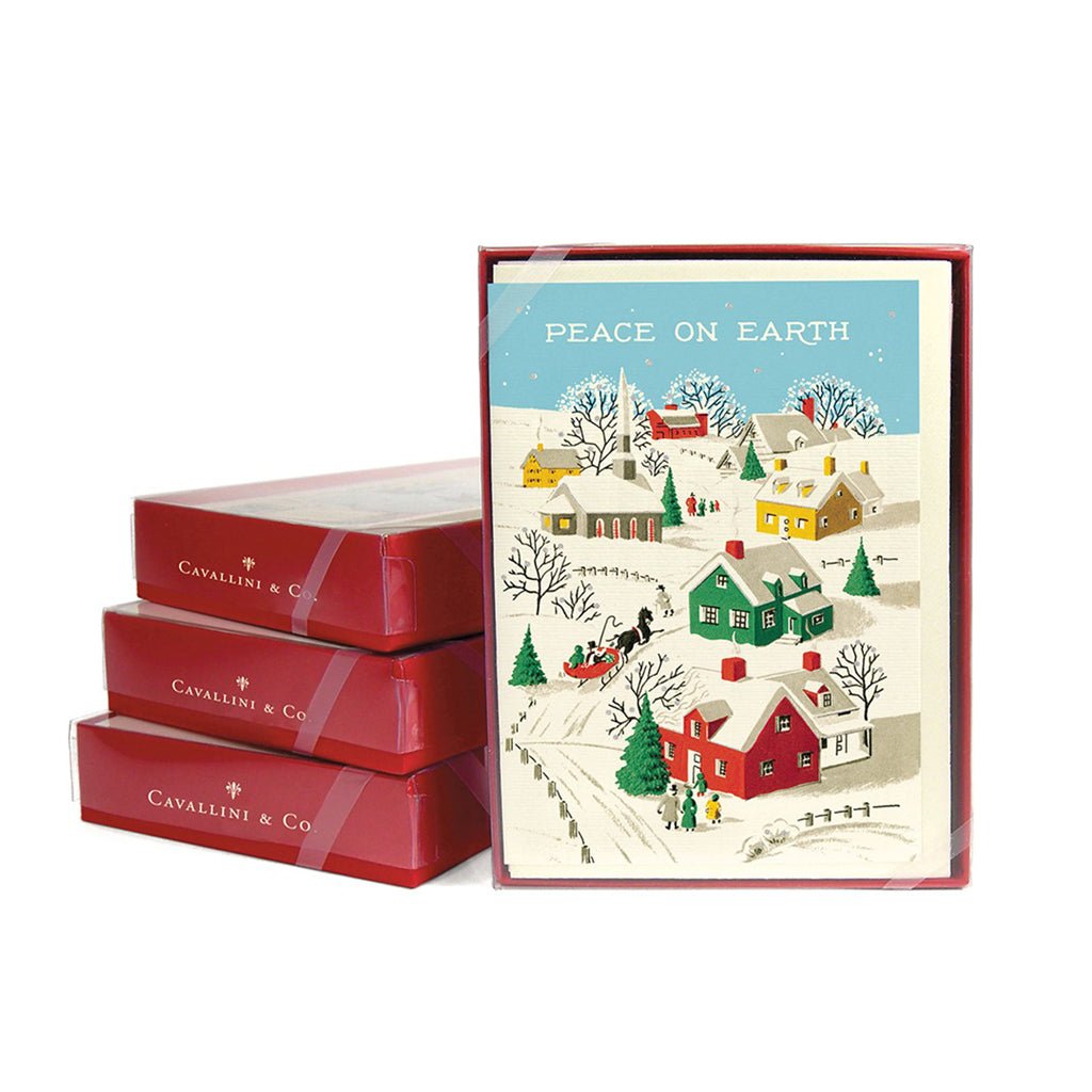 Peace On Earth Card, Boxed Set Boston General Store