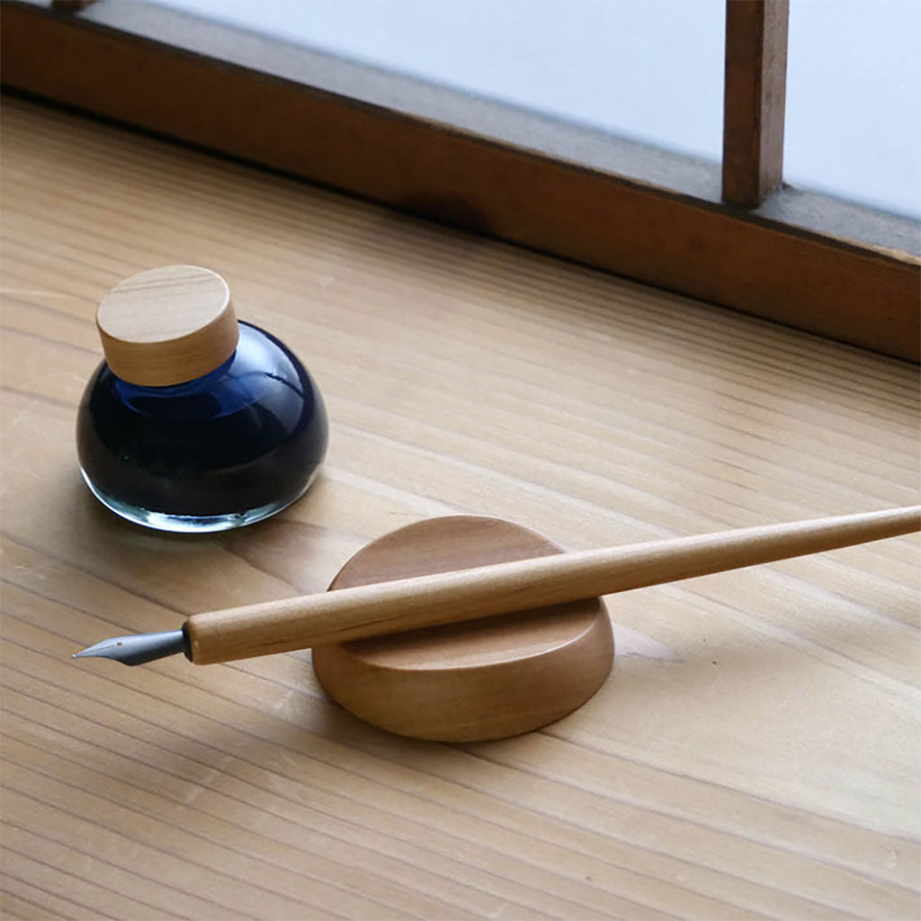 Sakura Wood Pen Rest    at Boston General Store