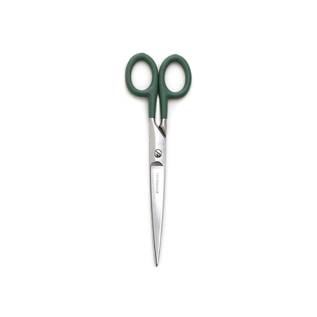 Renewal Stainless Steel Scissors Green/S at Boston General Store