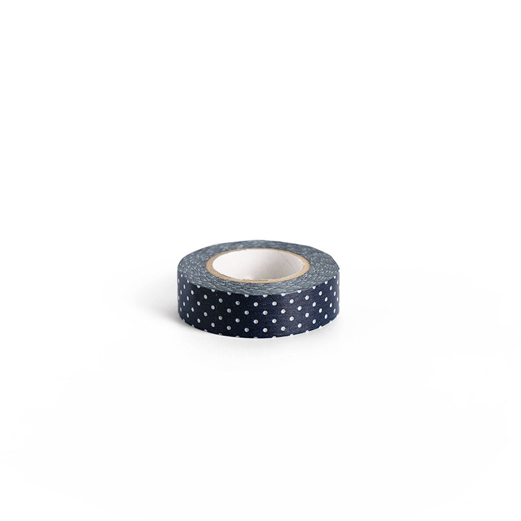 Pin Dots Dark Blue Washi Tape Boston General Store