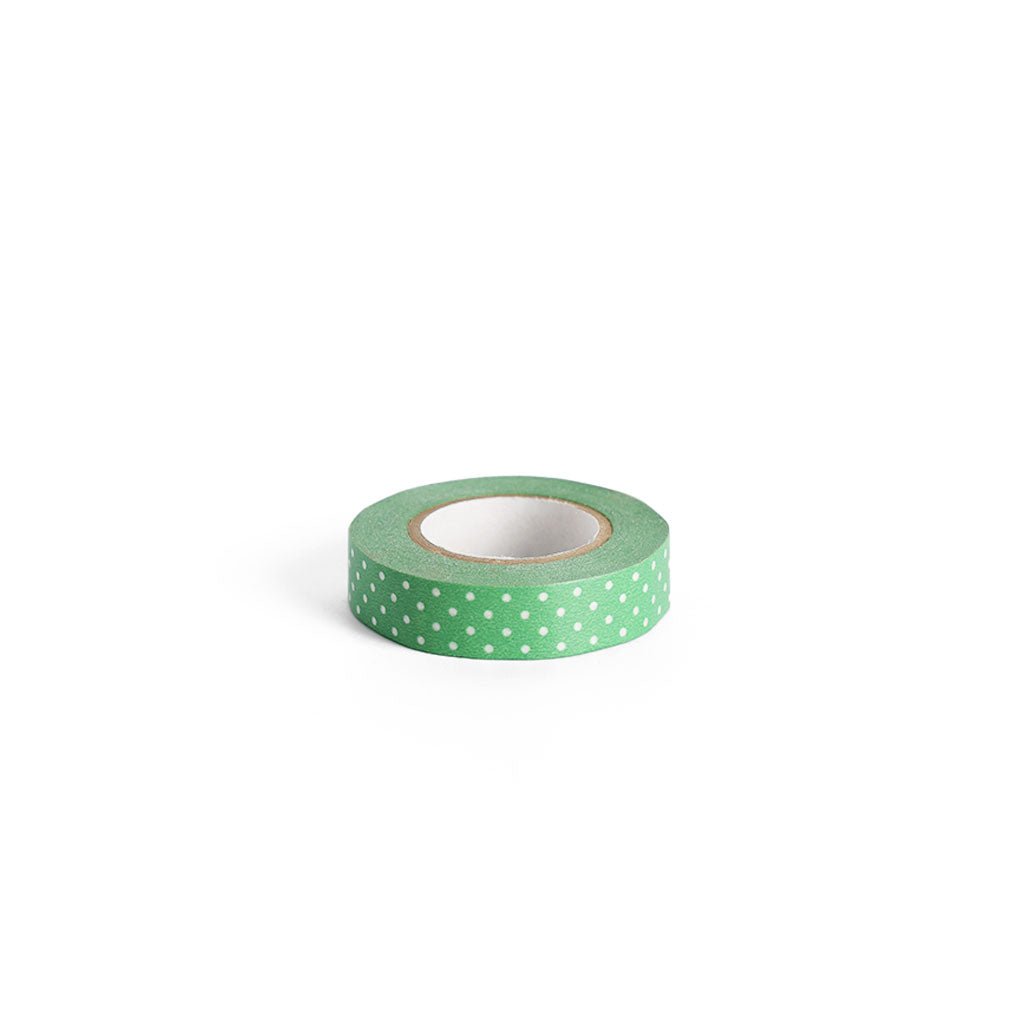 Pin Dots Moss Green Washi Tape Boston General Store