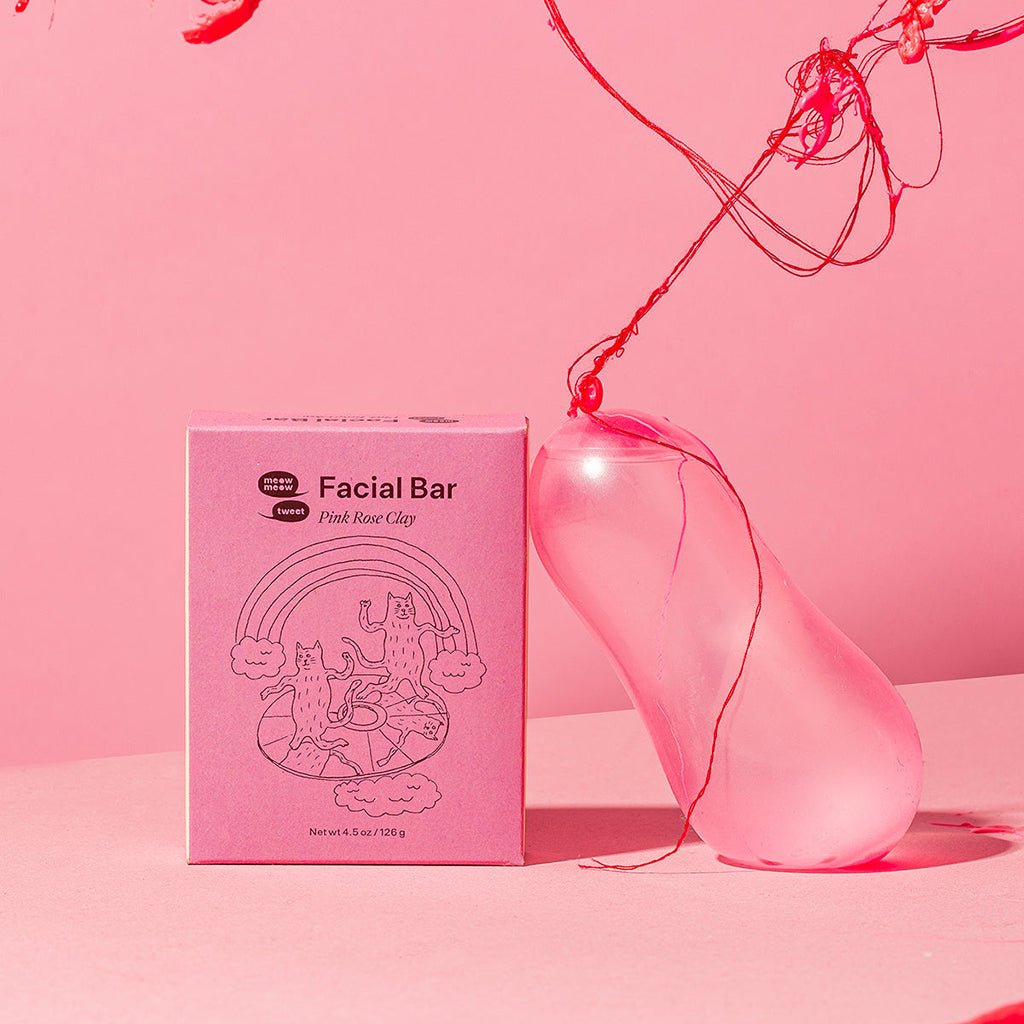 Pink Rose Clay Facial Soap Boston General Store