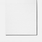 Sheet of slash gridded paper on white background