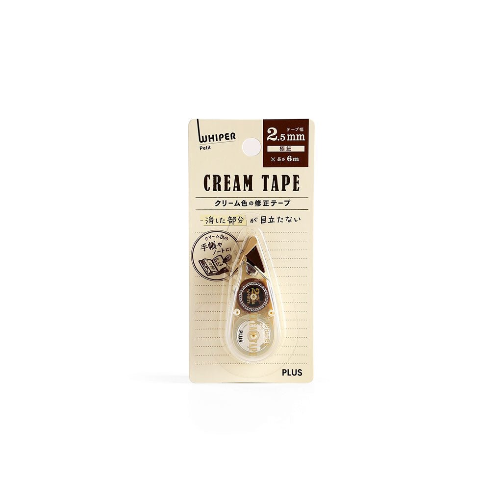 Petit correction cream tape with cream and brown colored packaging.