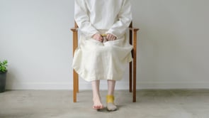 Linen Cotton Anklet at Boston General Store