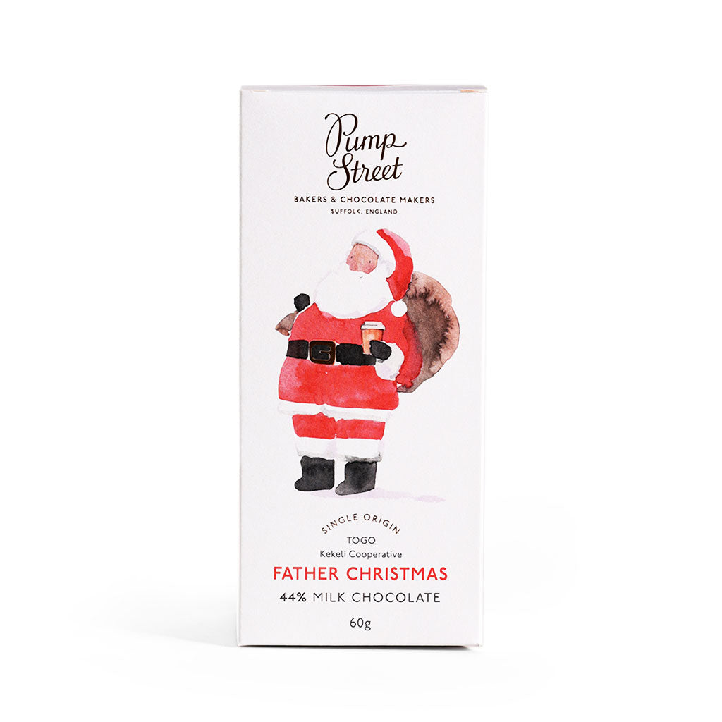 Chocolate Father Christmas Figure    at Boston General Store