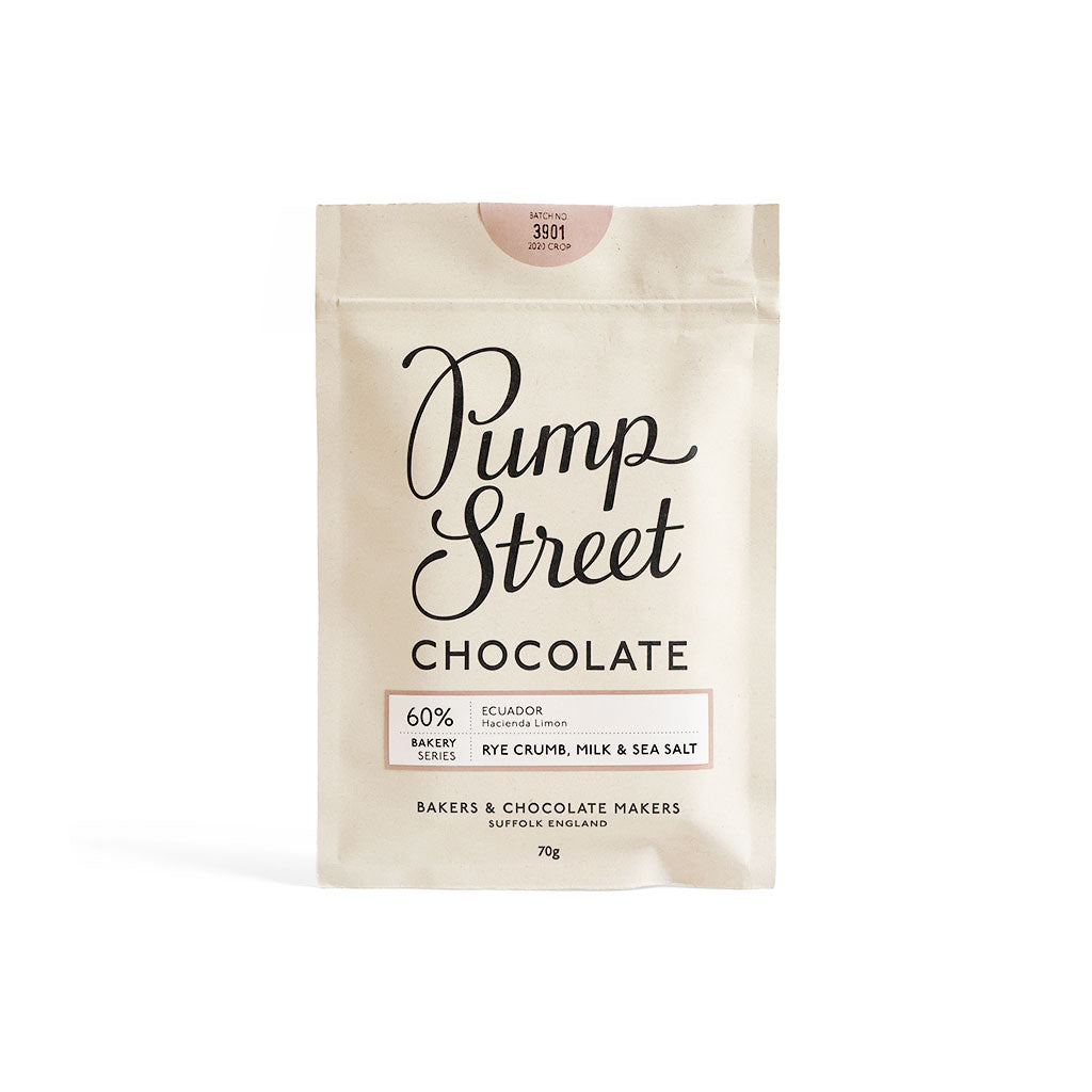 Pump Street Rye Crumb + Milk + Sea Salt Chocolate    at Boston General Store