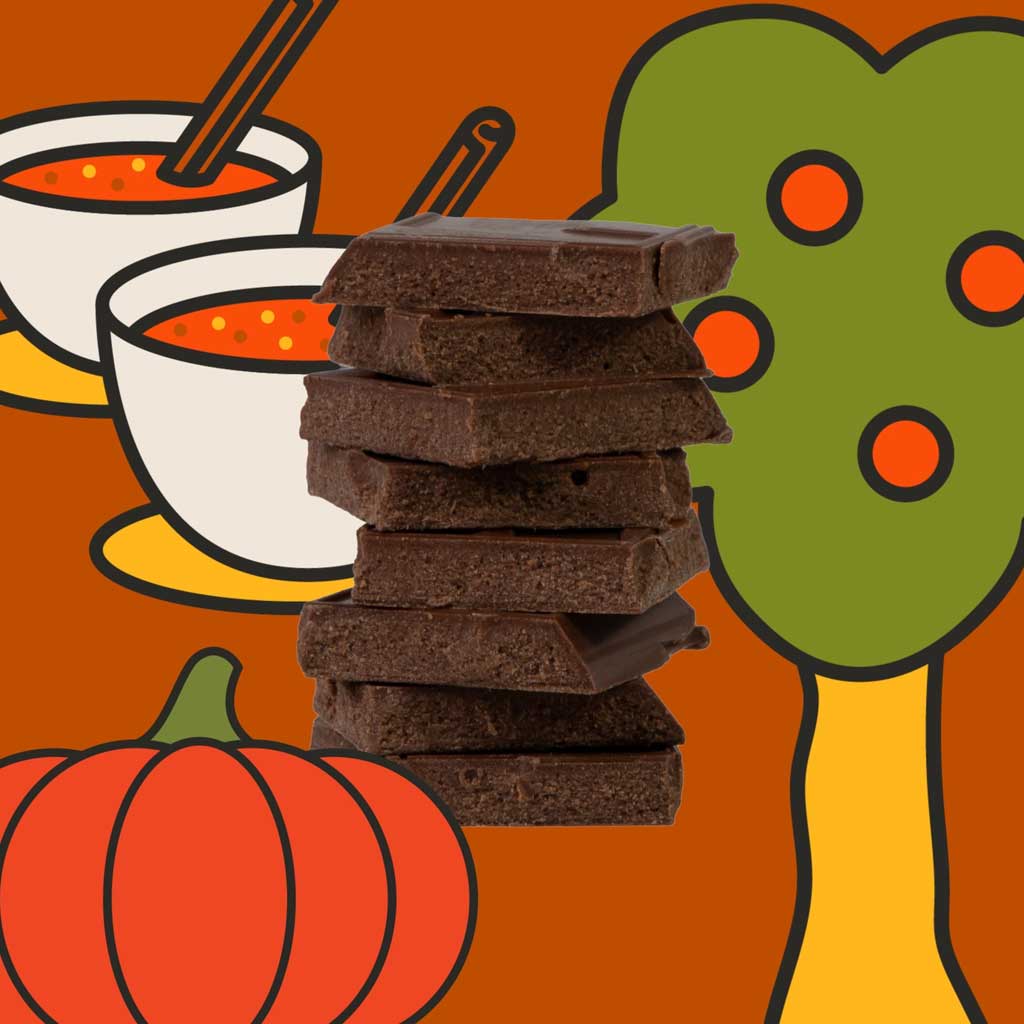 Pumpkin Spice Chai Truffle Chocolate Bar Boston General Store