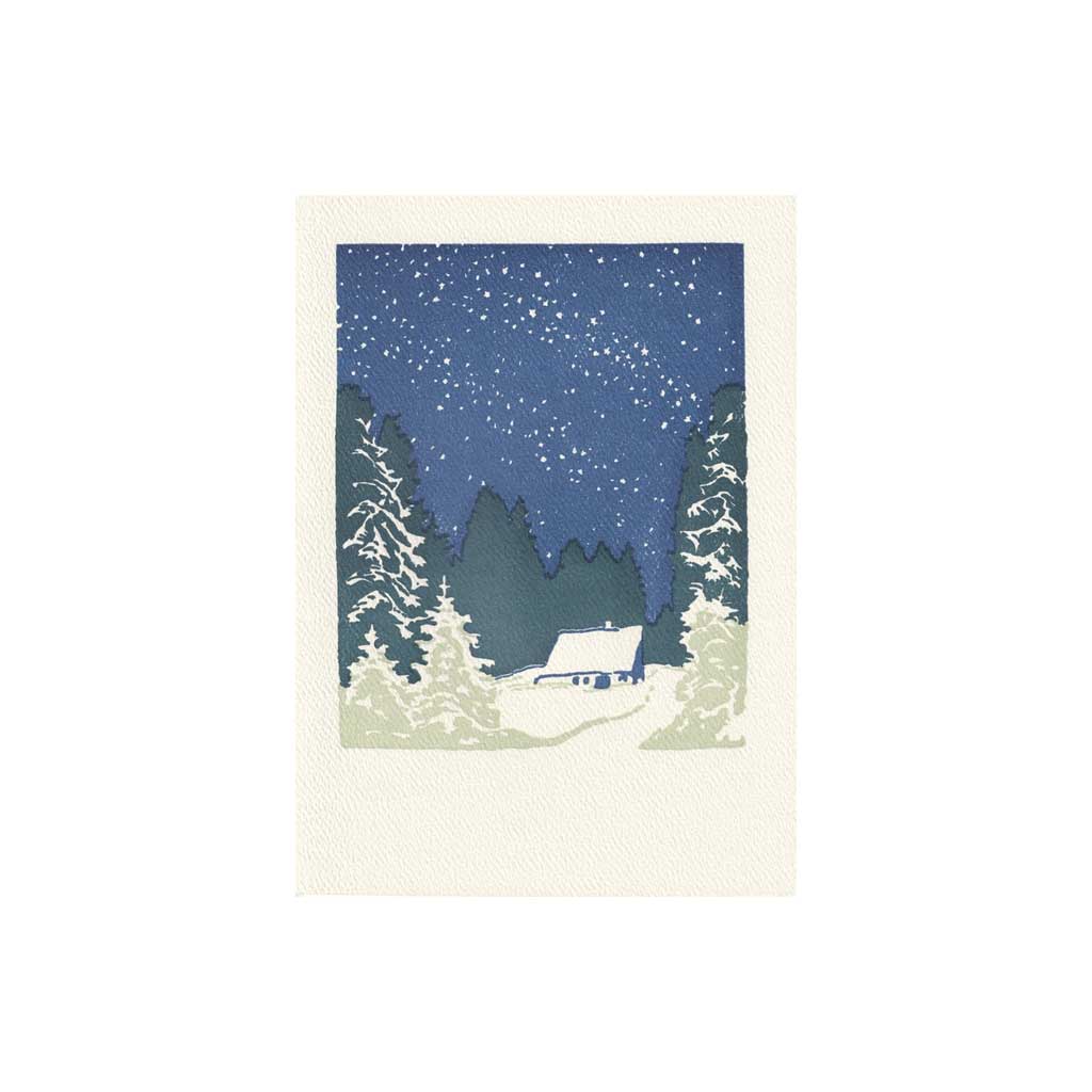 Quiet Night Holiday Greeting Card Boston General Store