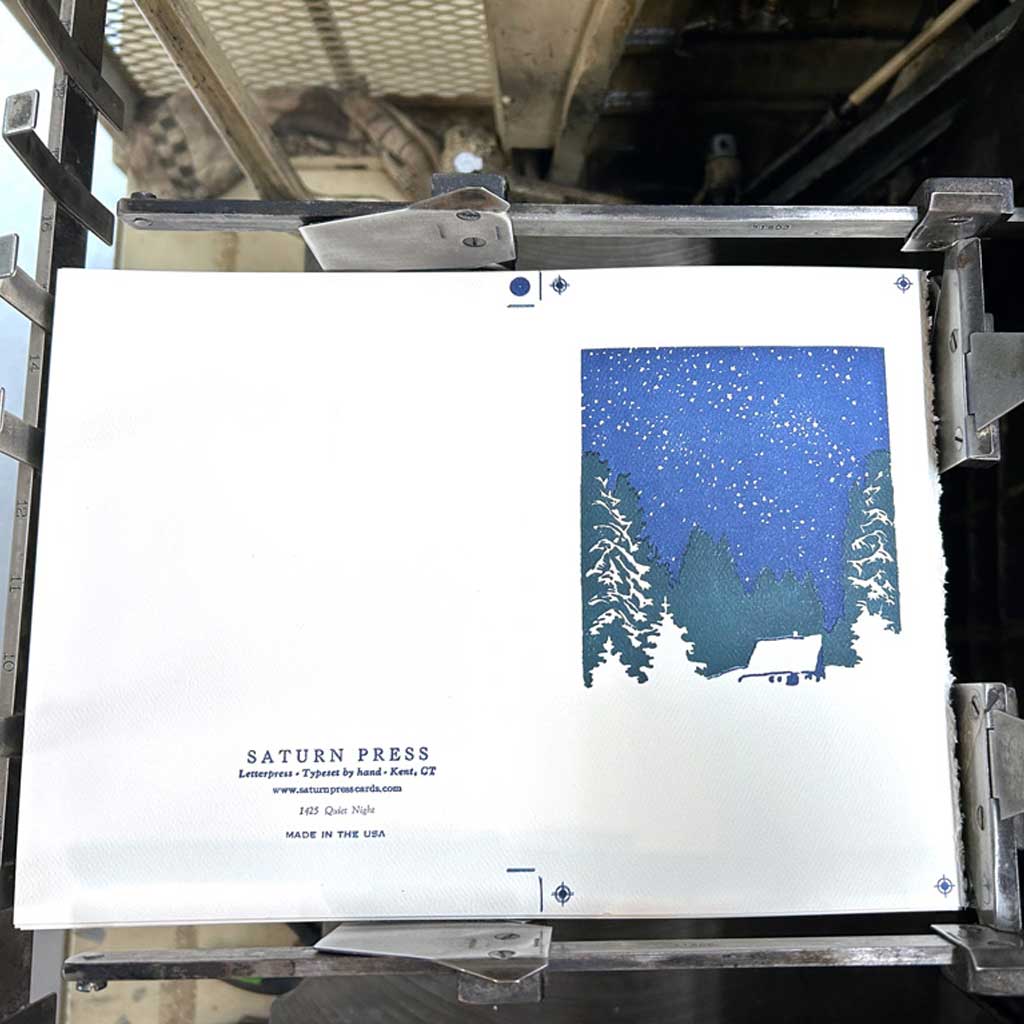 Quiet Night Holiday Greeting Card Boston General Store