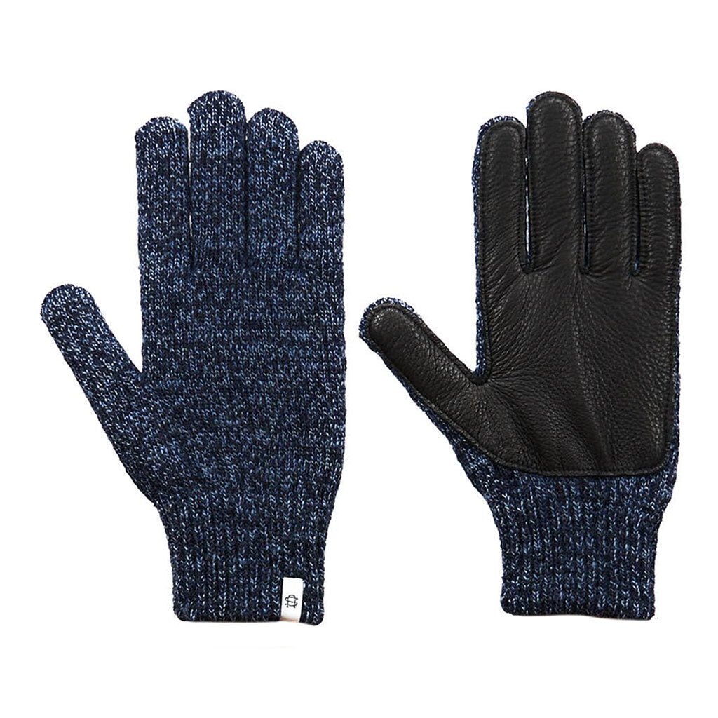 Ragg Wool and Natural Deerskin Gloves Boston General Store