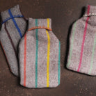 Recycled Striped Wool Hot Water Bottle Boston General Store