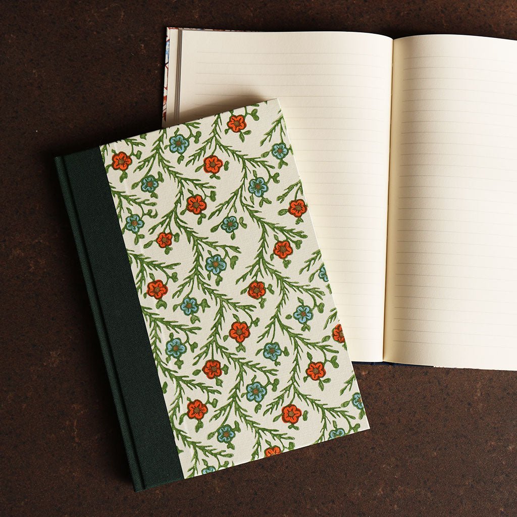 Rossi Canvas Bound Lined Notebook Boston General Store