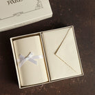 Rossi Cream Florentine Paper Stationery Set, Box of 25 Boston General Store