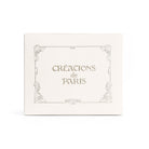 Rossi Cream Florentine Paper Stationery Set, Box of 25 Boston General Store