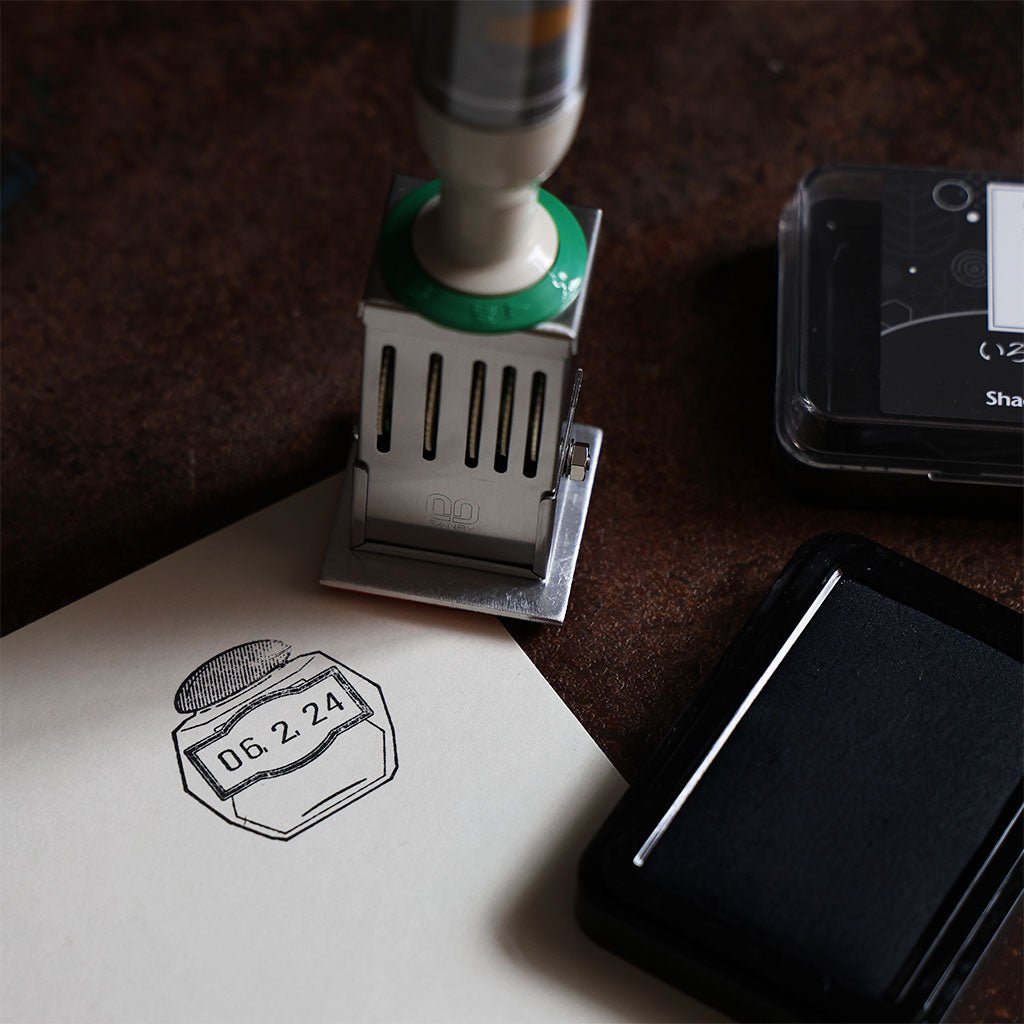 Sanby x Eric Small Things Rotary Date Stamp - Inkwell Boston General Store