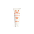 Dr. Harris Sandalwood Shaving Cream tube on a white background