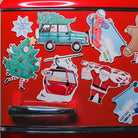 Santa Candy Cane Fridge Card Boston General Store