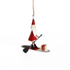 Santa on SUP Ornament Boston General Store