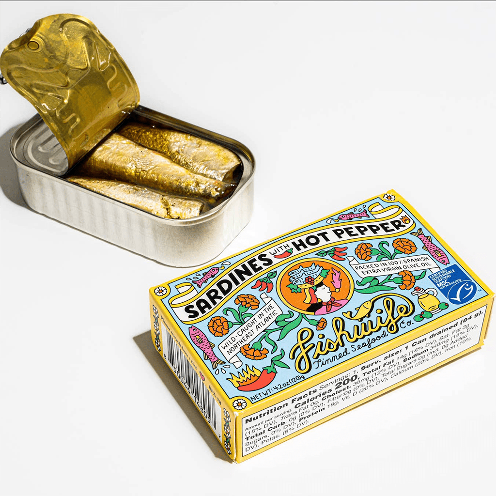Sardines with Hot Pepper Boston General Store