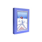 Pack of holiday cards in purple box.