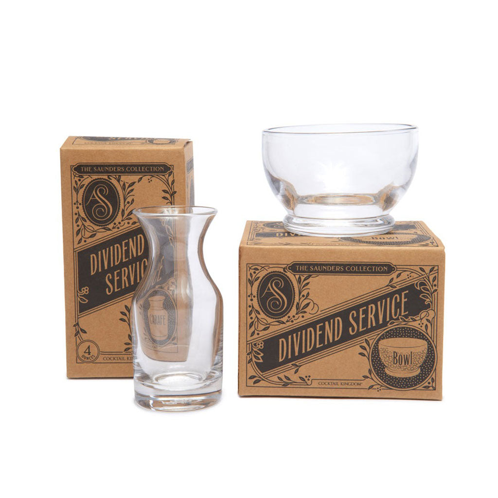 Saunders Dividend Carafe &amp; Bowl Set    at Boston General Store