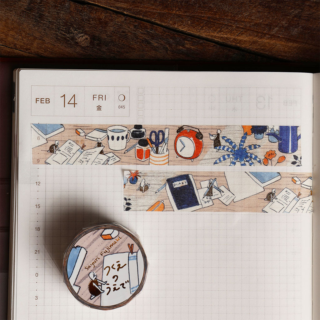 Sayuri Fujimaki On The Desk Washi Tape