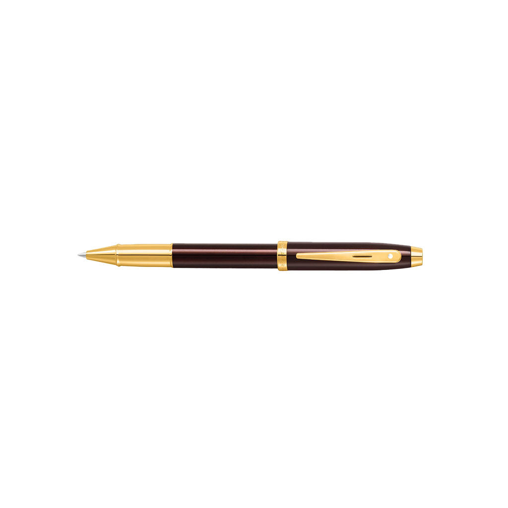 Sheaffer 100 Coffee Brown Rollerball Pen    at Boston General Store