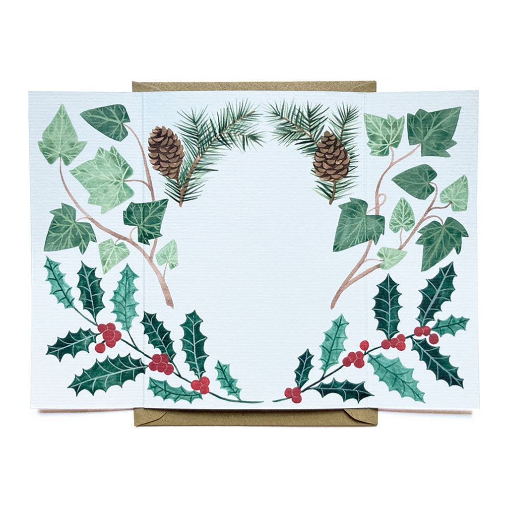 Season's Greetings Gate - Folded Card Boston General Store