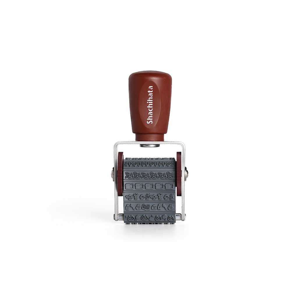 Shachihata Stamp Watashi - biyori Rotating Stamp Boston General Store