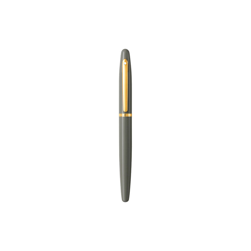 Sheaffer VFM 9427 Glossy Light Grey Rollerball Pen at Boston General Store