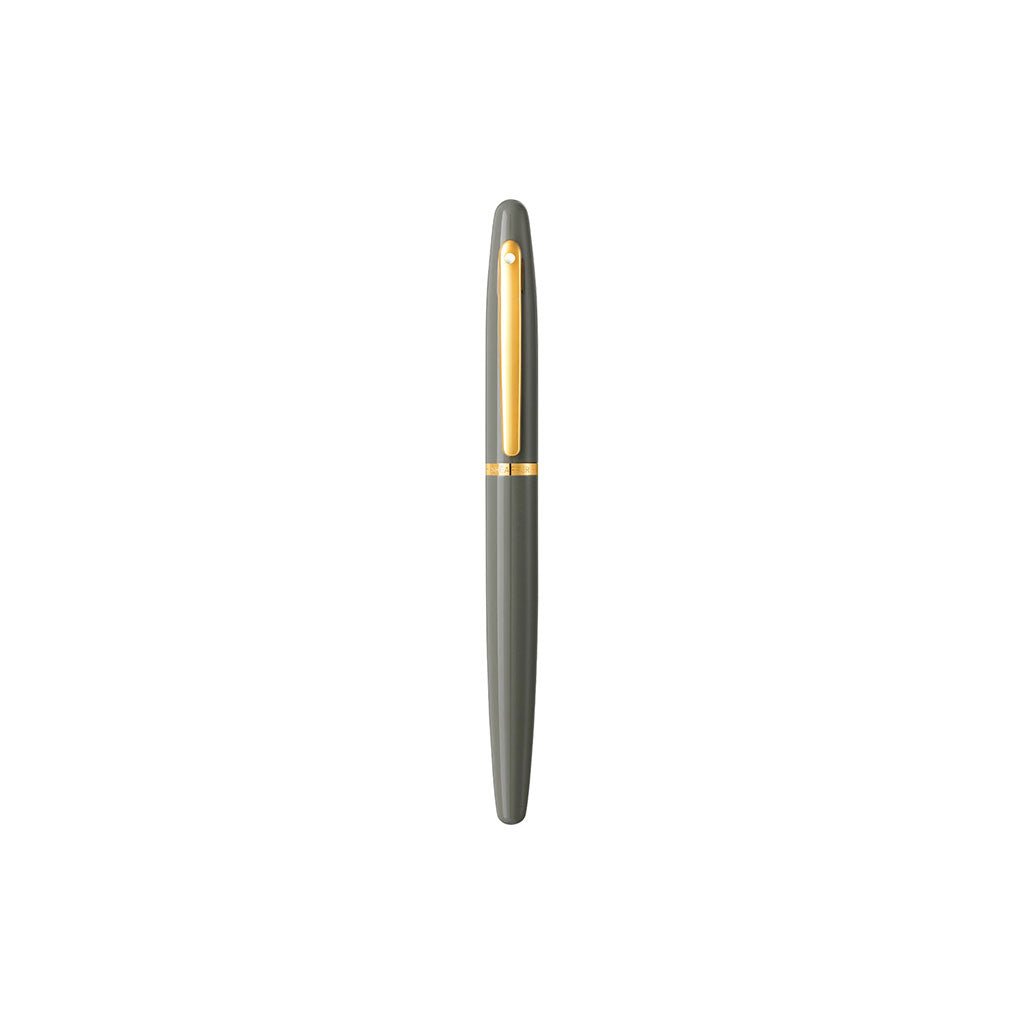Sheaffer VFM 9427 Glossy Light Grey Rollerball Pen Boston General Store
