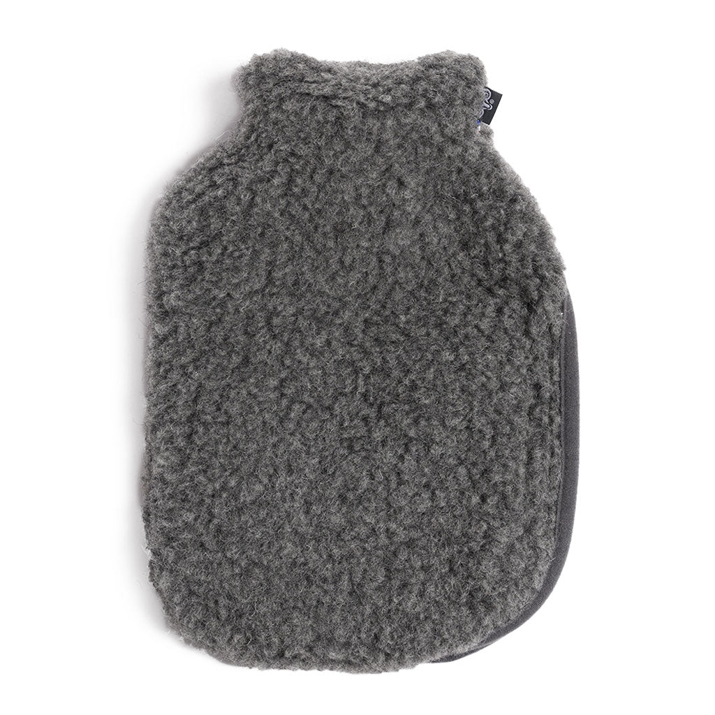 Sheep Wool Hot Water Bottles White   at Boston General Store