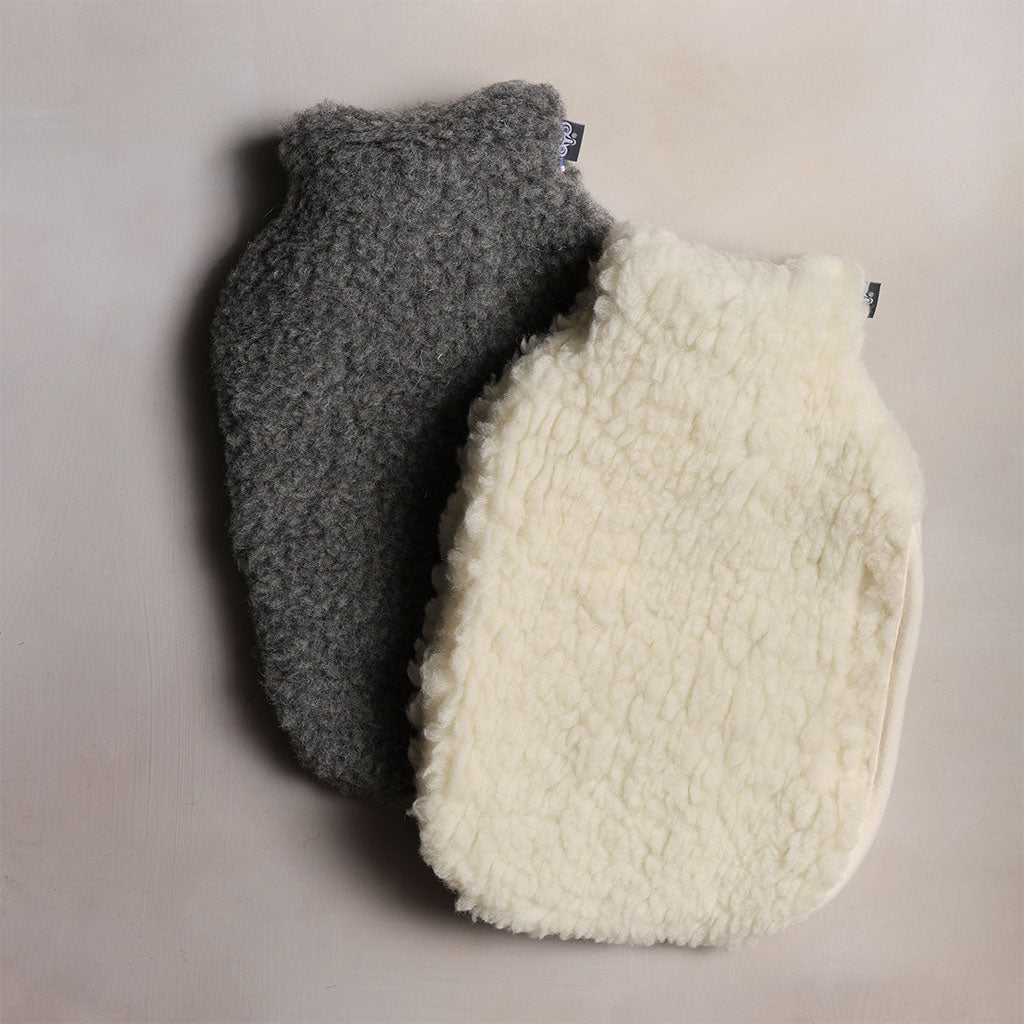 Sheep Wool Hot Water Bottles    at Boston General Store