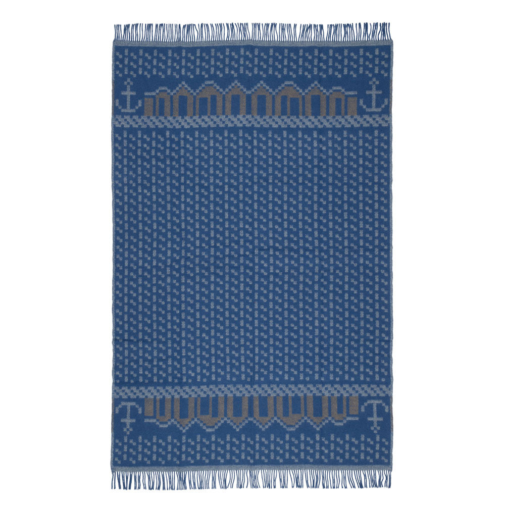 Skafto Marin Wool Blanket at Boston General Store